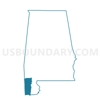 Mobile County in Alabama